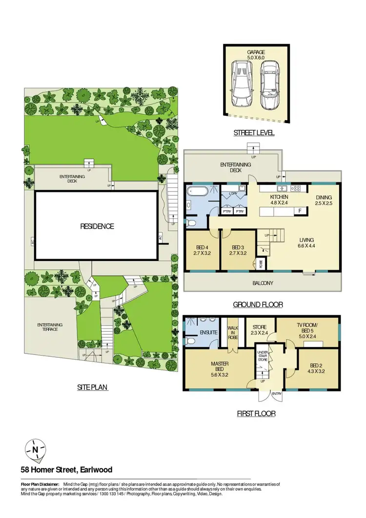 Floorplan of Homely house listing, 58 Homer Street, Earlwood NSW 2206