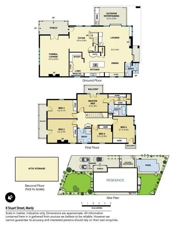 Floorplan of Homely house listing, 8 Stuart Street, Manly NSW 2095