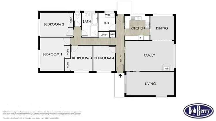 Floorplan of Homely house listing, 27 Bennett Street, Dubbo NSW 2830