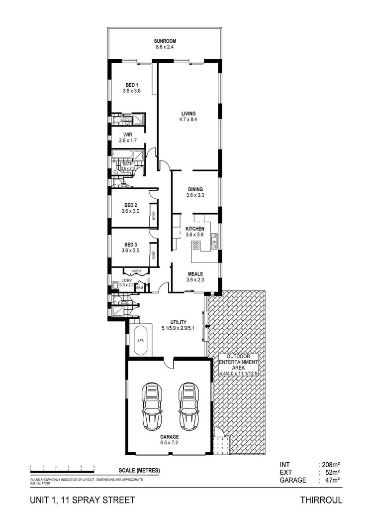 Floorplan of Homely apartment listing, 1/11 Spray Street, Thirroul NSW 2515