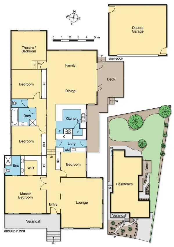 Floorplan of Homely house listing, 147 Everleigh Drive, Diamond Creek VIC 3089