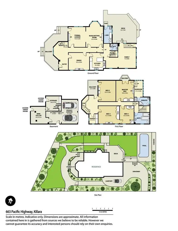 Floorplan of Homely house listing, 663 Pacific Highway, Killara NSW 2071