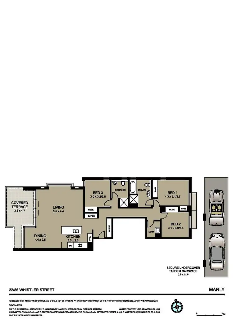 Floorplan of Homely apartment listing, 22/56 Whistler Street, Manly NSW 2095