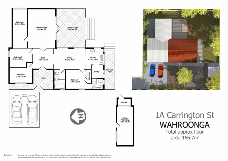 Floorplan of Homely house listing, 1A Carrington Street, Wahroonga NSW 2076