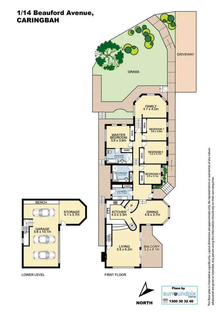 Floorplan of Homely house listing, 14a Beauford Avenue, Caringbah South NSW 2229