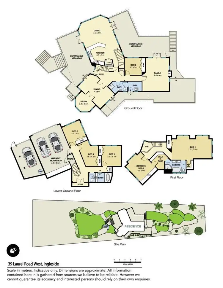 Floorplan of Homely house listing, 39 Laurel Road West, Ingleside NSW 2101