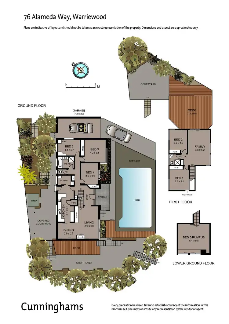 Floorplan of Homely house listing, 76 Alameda Way, Warriewood NSW 2102