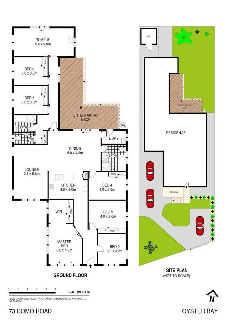 Floorplan of Homely house listing, 73 Como Road, Oyster Bay NSW 2225