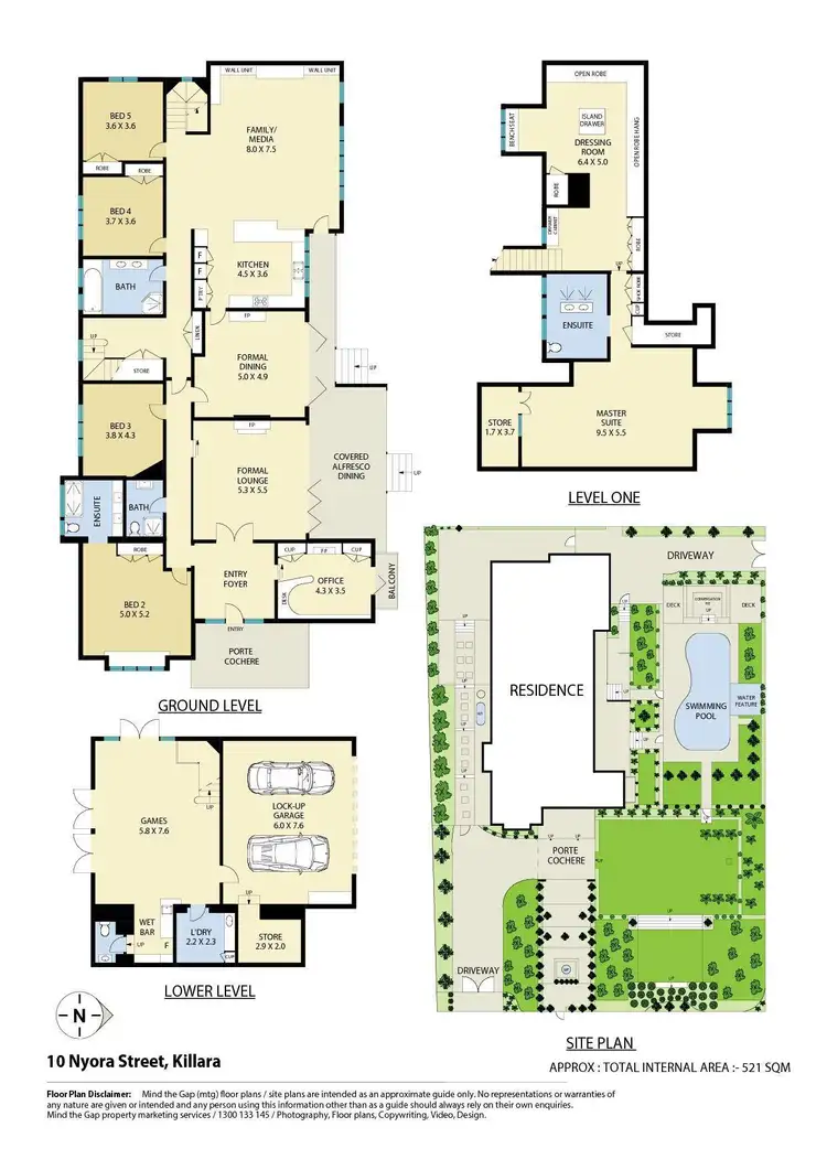 Floorplan of Homely house listing, 10 Nyora Street, Killara NSW 2071
