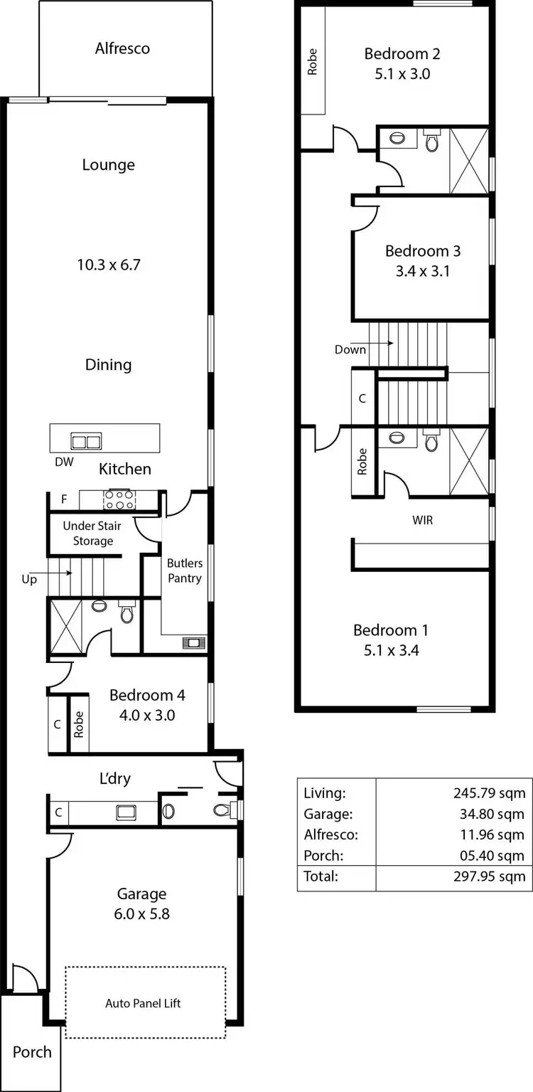 Floorplan of Homely house listing, 16 & 16a Rayne Avenue, Linden Park SA 5065