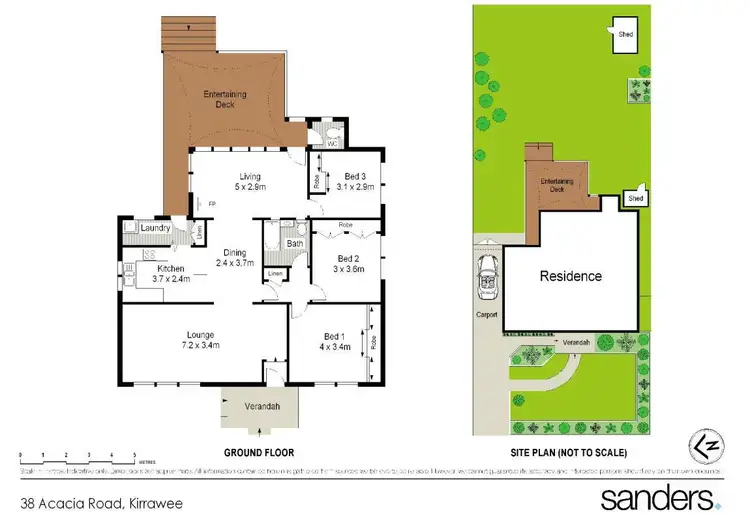 Floorplan of Homely house listing, 38 Acacia Road North, Kirrawee NSW 2232
