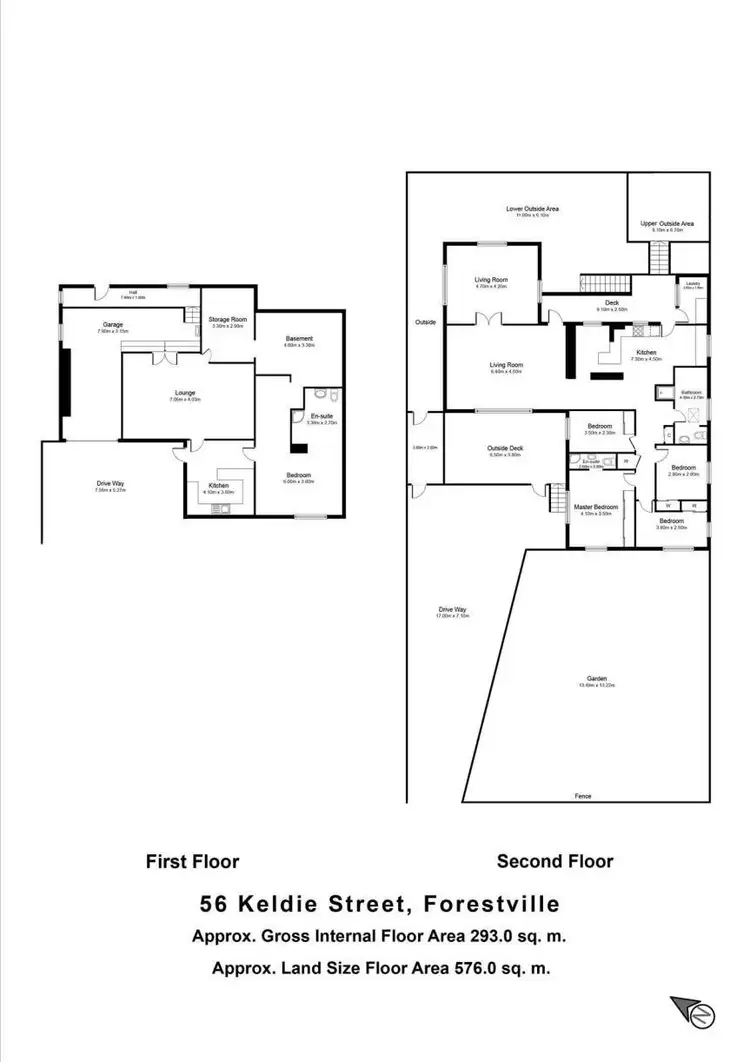 Floorplan of Homely house listing, 56 Keldie Street, Forestville NSW 2087