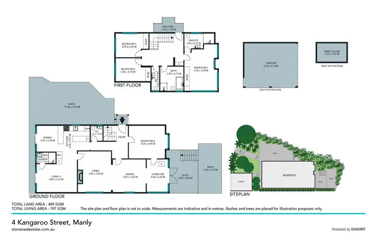 Floorplan of Homely house listing, 4 Kangaroo Street, Manly NSW 2095