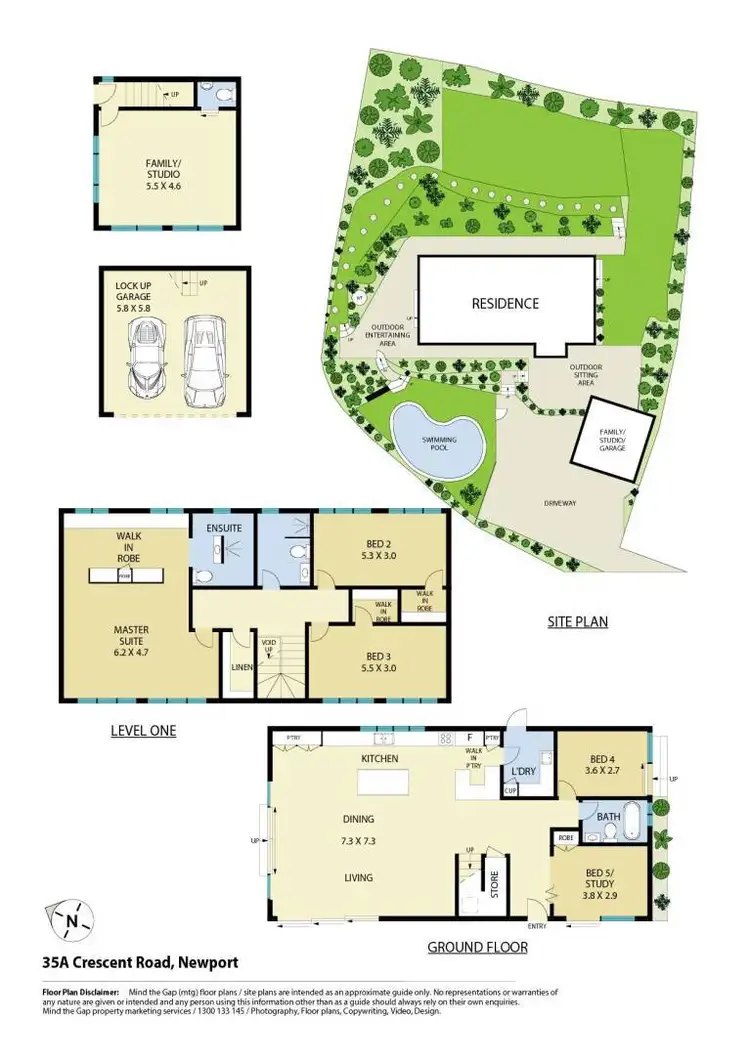 Floorplan of Homely house listing, 35A Crescent Road, Newport NSW 2106