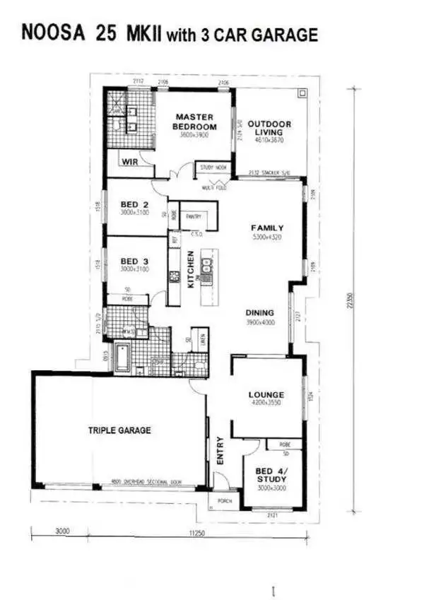 Floorplan of Homely house listing, Lot 804 Swordfish Place, Banksia Beach QLD 4507