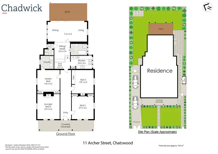 Floorplan of Homely house listing, 11 Archer Street, Chatswood NSW 2067