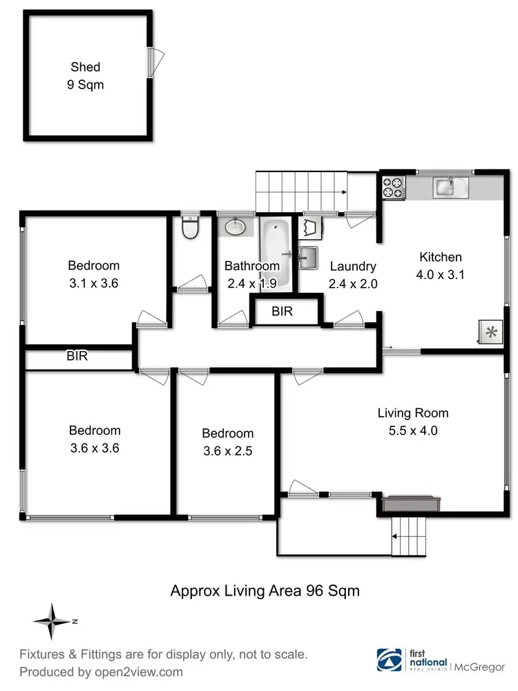 Floorplan of Homely house listing, 16 Rosewood Road, Risdon Vale TAS 7016