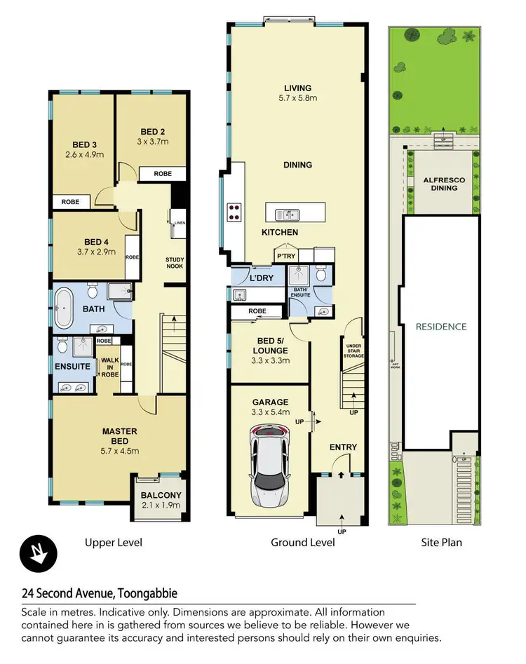 Floorplan of Homely house listing, 24 Second Avenue, Toongabbie NSW 2146