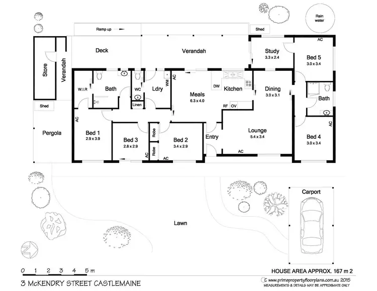 Floorplan of Homely house listing, 3 McKendry Street, Castlemaine VIC 3450
