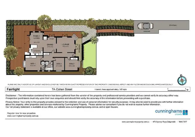 Floorplan of Homely house listing, 7a Cohen Street, Fairlight NSW 2094