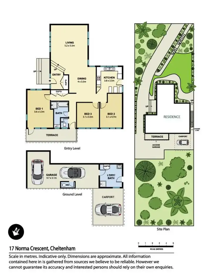 Floorplan of Homely house listing, 17 Norma Crescent, Cheltenham NSW 2119