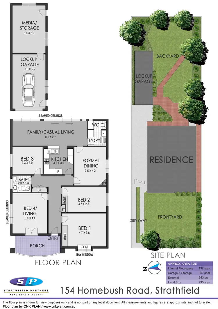 Floorplan of Homely house listing, 154 Homebush Road, Strathfield NSW 2135