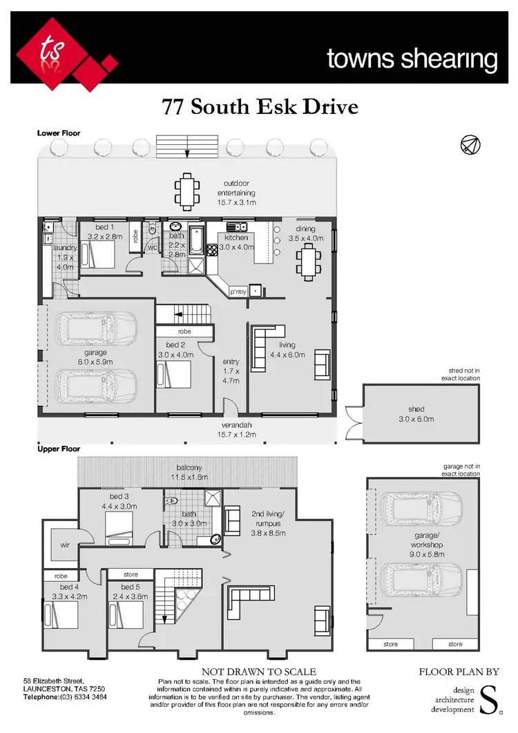 Floorplan of Homely house listing, 77 South Esk Drive, Hadspen TAS 7290