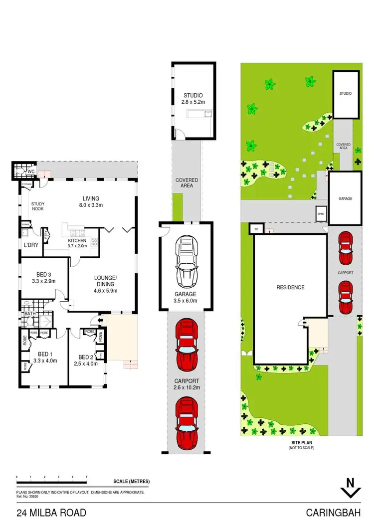 Floorplan of Homely house listing, 24 Milba Road, Caringbah NSW 2229