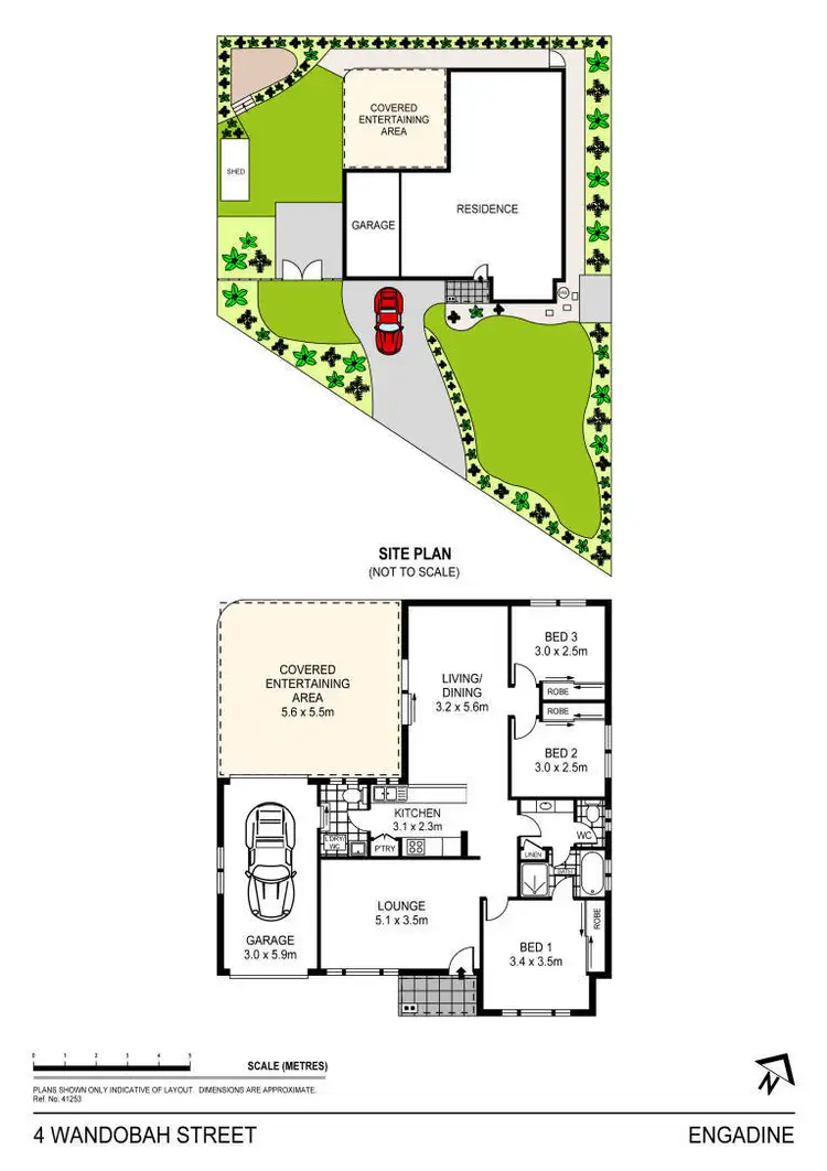 Floorplan of Homely house listing, 4 Wandobah Street, Engadine NSW 2233