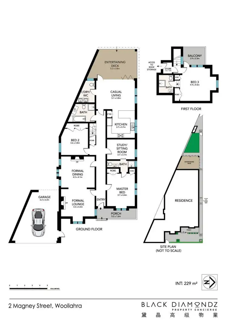 Floorplan of Homely house listing, 2 Magney Street, Woollahra NSW 2025