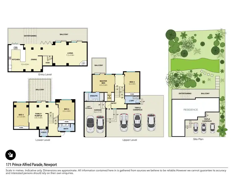 Floorplan of Homely house listing, 171 Prince Alfred Parade, Newport NSW 2106