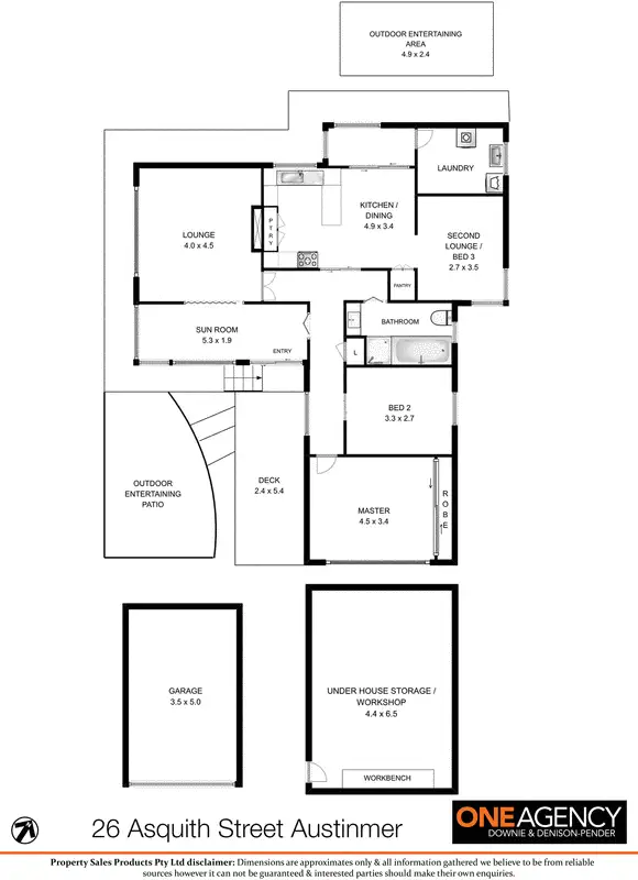 Floorplan of Homely house listing, 26 Asquith Street, Austinmer NSW 2515