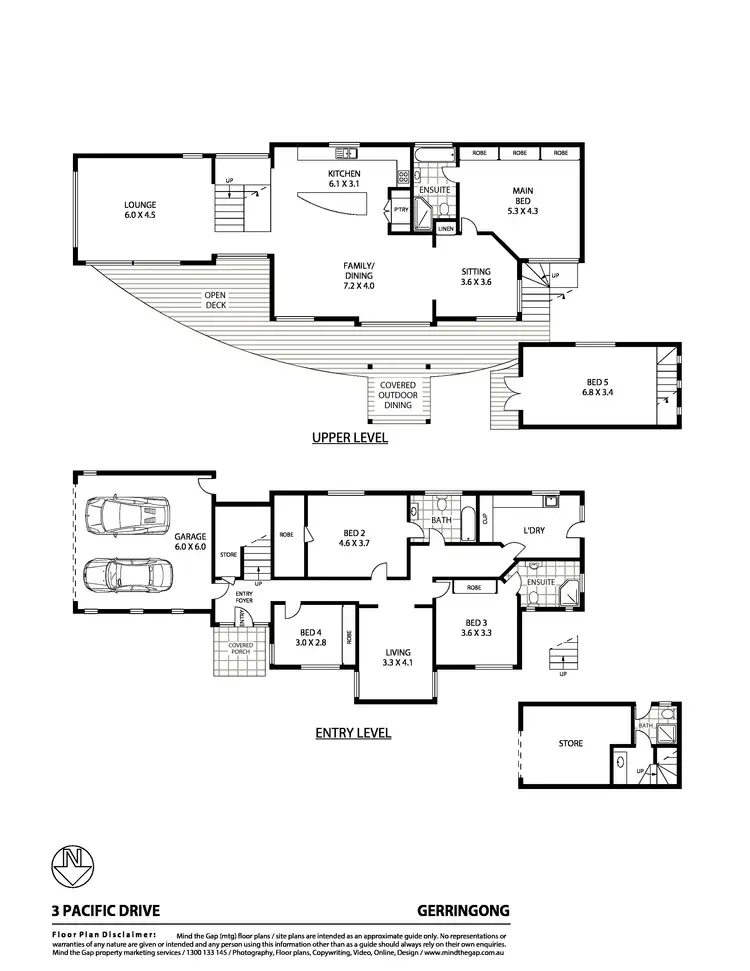 Floorplan of Homely house listing, 3 Pacific Avenue, Werri Beach NSW 2534