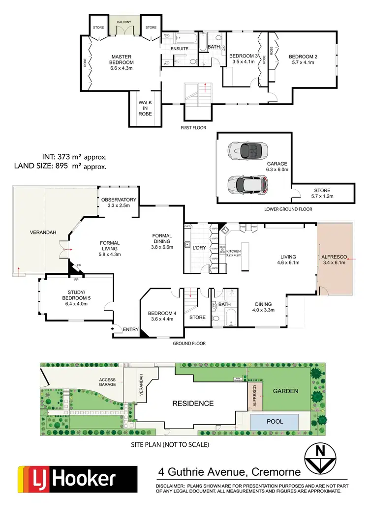 Floorplan of Homely house listing, 4 Guthrie Avenue, Cremorne NSW 2090
