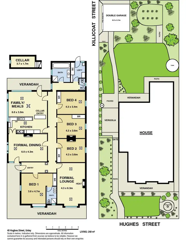 Floorplan of Homely house listing, 40 Hughes Street, Unley SA 5061