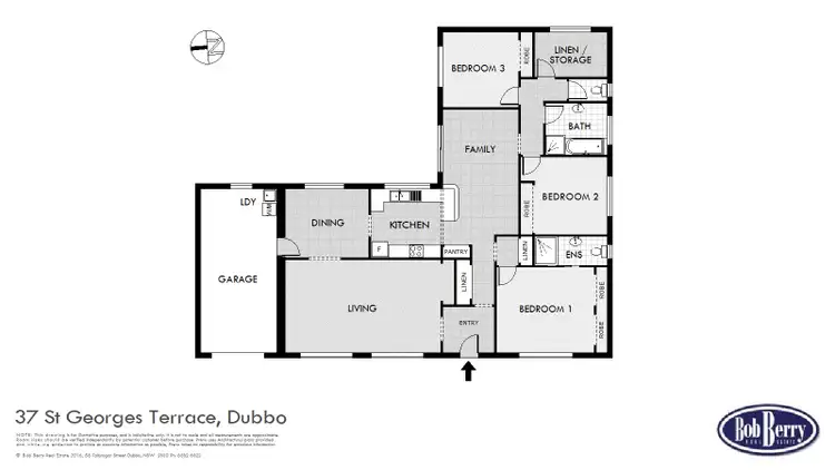 Floorplan of Homely house listing, 37 St Georges Terrace, Dubbo NSW 2830