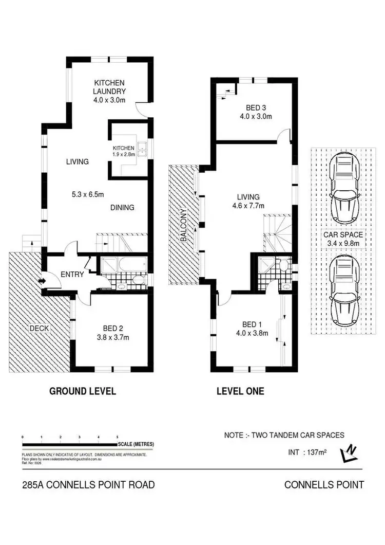 Floorplan of Homely house listing, 285a Connells Point Road, Connells Point NSW 2221