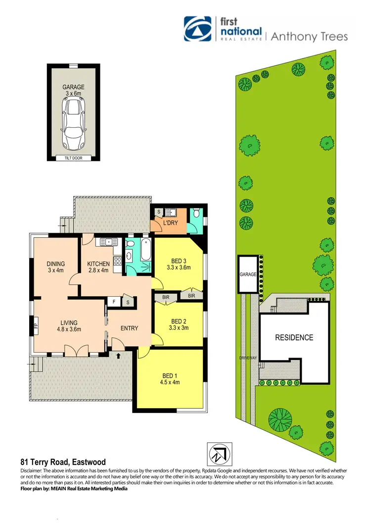 Floorplan of Homely house listing, 81 Terry Road, Eastwood NSW 2122