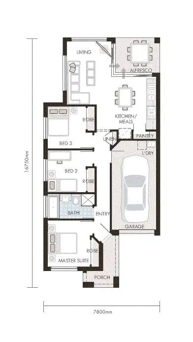 Floorplan of Homely house listing, 38 Mackay Circuit, Ropes Crossing NSW 2760