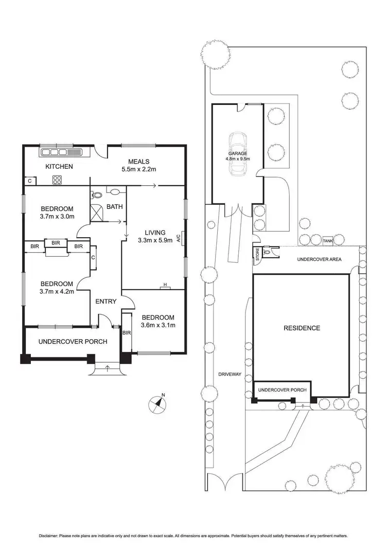Floorplan of Homely house listing, 21 Marchant Avenue, Reservoir VIC 3073