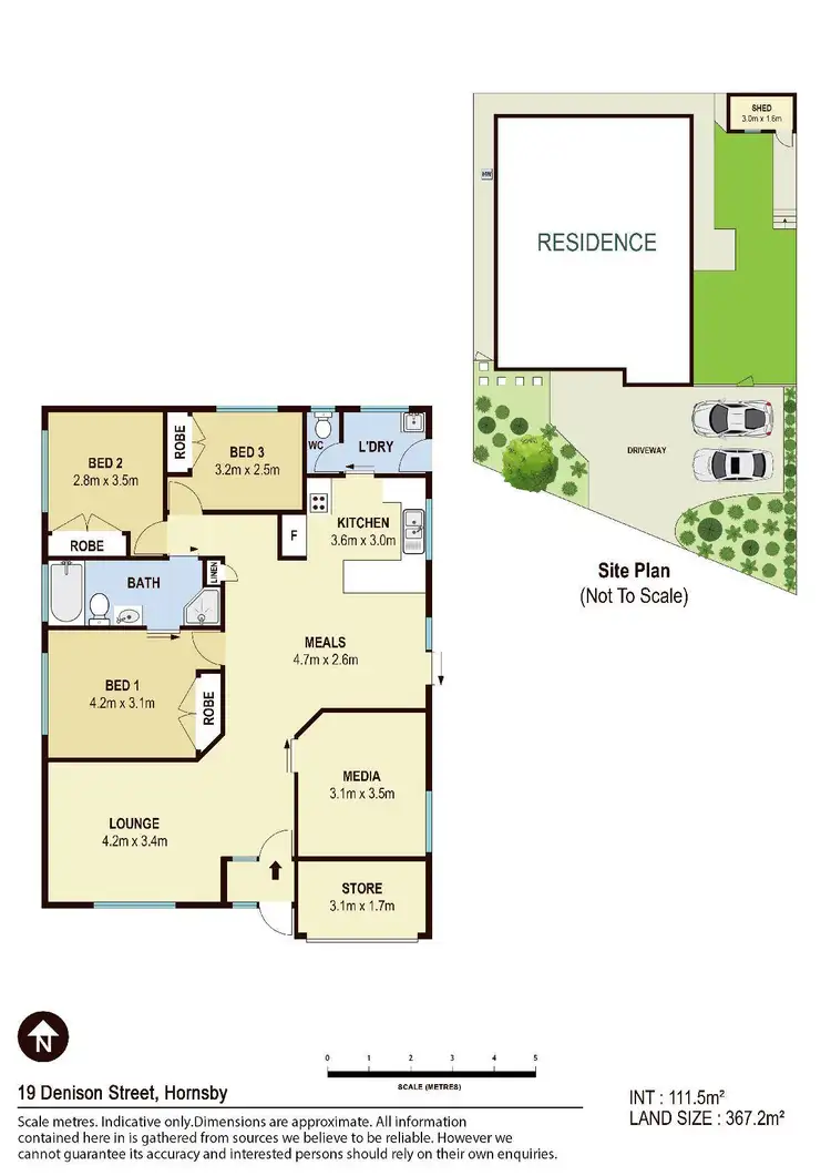 Floorplan of Homely house listing, 19 Denison Street, Hornsby NSW 2077
