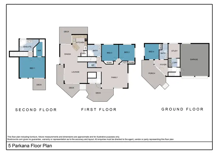 Floorplan of Homely house listing, 5 Parkana Crescent, Buddina QLD 4575