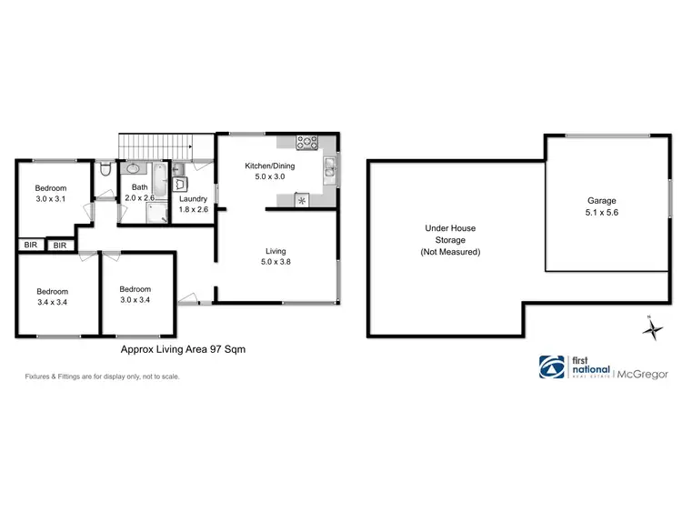 Floorplan of Homely house listing, 20 Chandos Drive, Berriedale TAS 7011