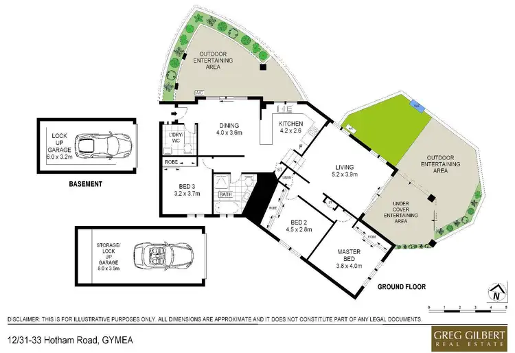 Floorplan of Homely apartment listing, 12/31-33 Hotham Road, Gymea NSW 2227