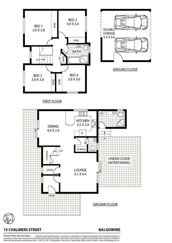 Floorplan of Homely house listing, 15 Chalmers Street, Balgownie NSW 2519