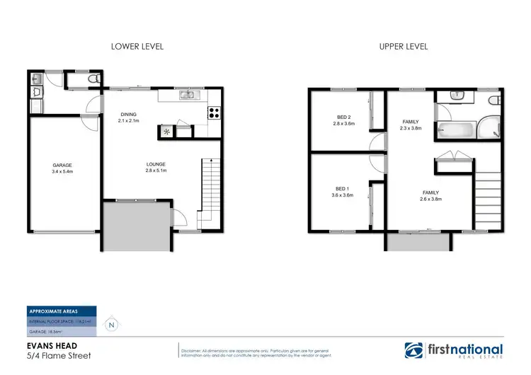Floorplan of Homely unit listing, 5/4 Flame Street, Evans Head NSW 2473