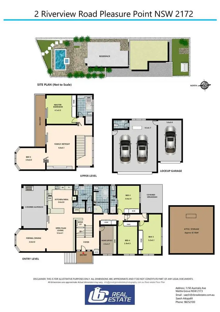 Floorplan of Homely house listing, 2 Riverview Road, Pleasure Point NSW 2172