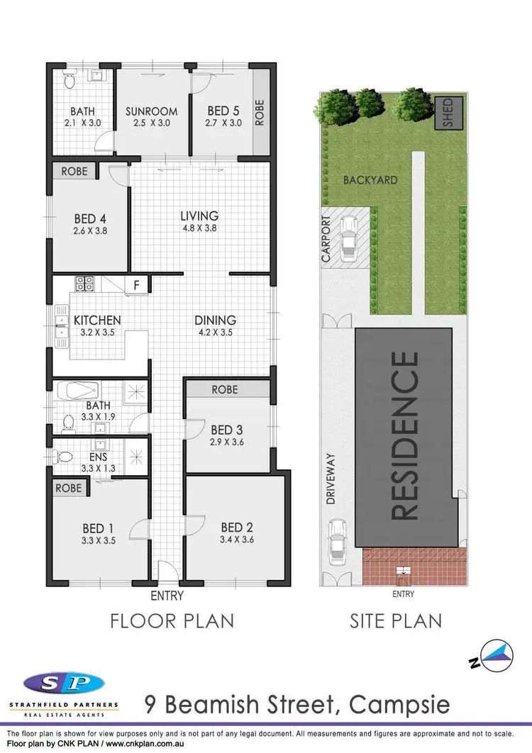 Floorplan of Homely house listing, 9 Beamish Street, Campsie NSW 2194