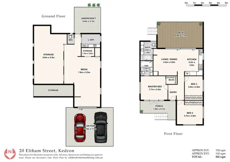 Floorplan of Homely house listing, 20 Eltham Street, Kedron QLD 4031