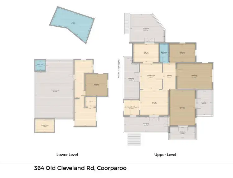 Floorplan of Homely house listing, 364 Old Cleveland Road, Coorparoo QLD 4151